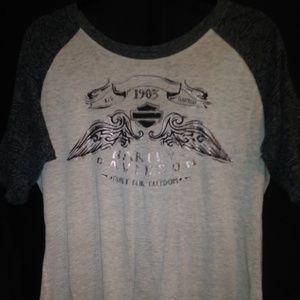 Harley Davidson Women's Top - XL